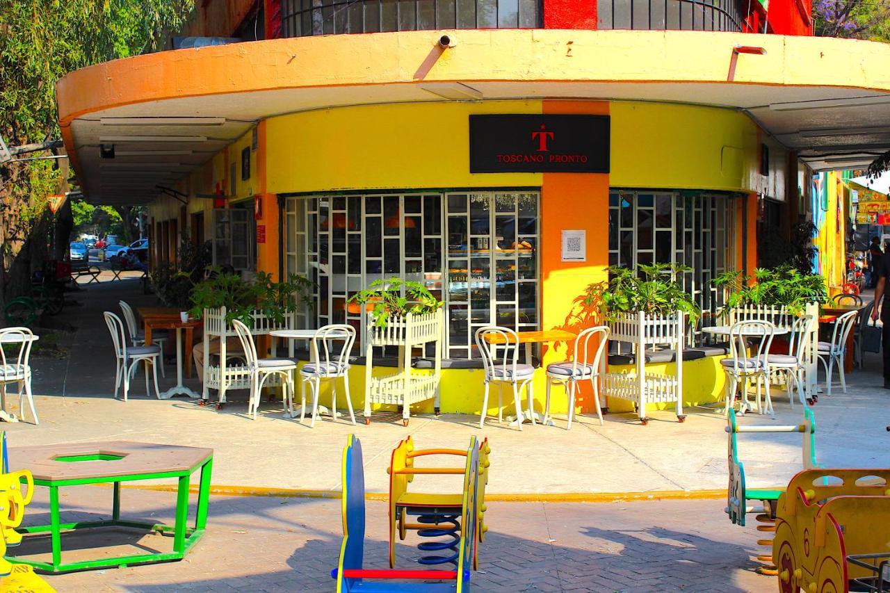 Experience Mexico City Condesa, Central Location, Rooftop Terrace, Coworking, Amazing Artistic Place Exterior photo